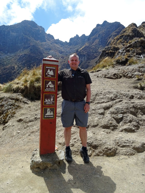 Marker post 4