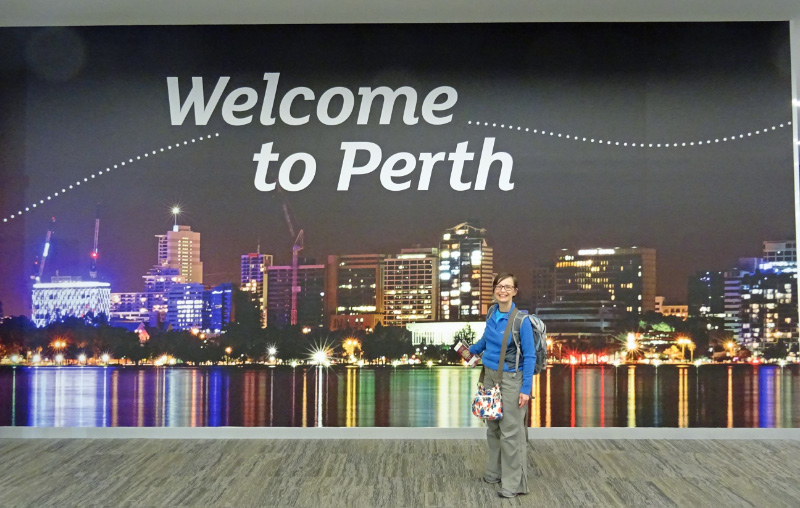 Perth arrival 2