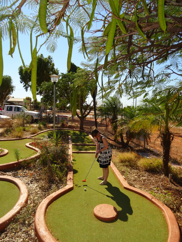 Crazy golf