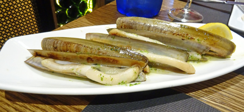 Razor clams