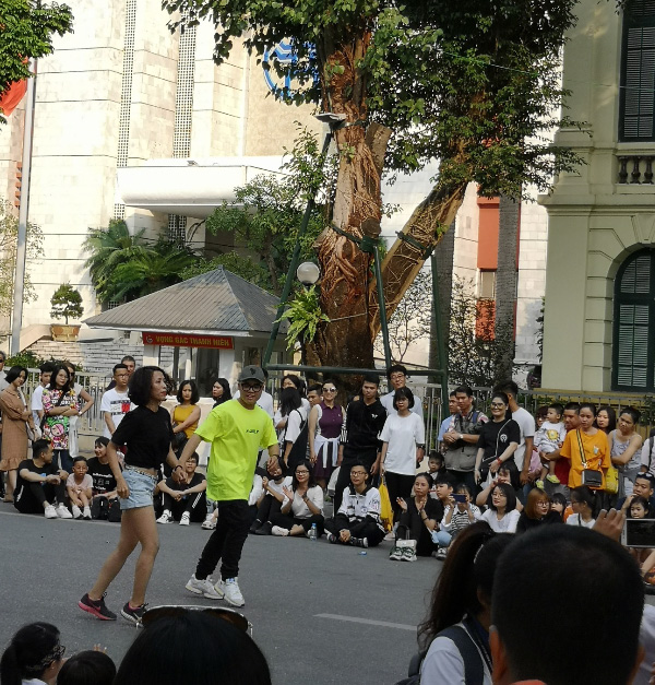 Street dancers