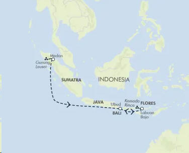 Indonesia itinerary