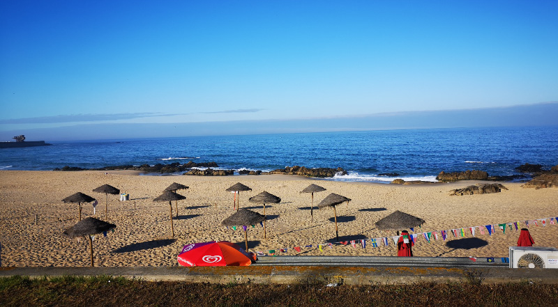 Beach umbrellas