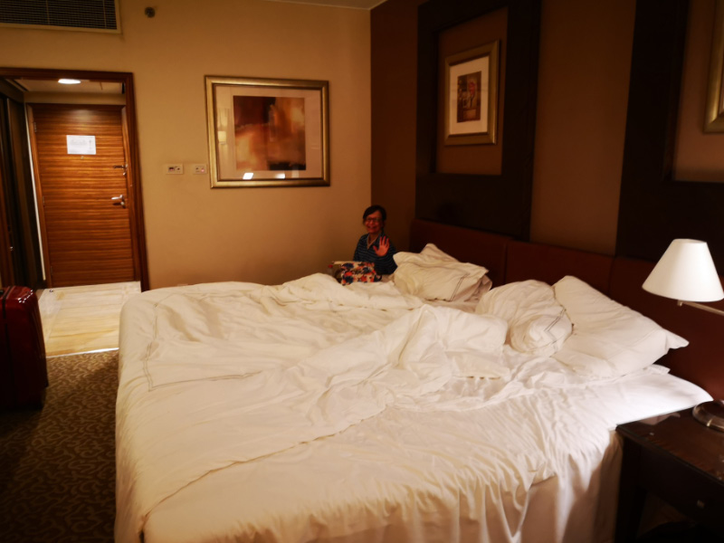Huge bed